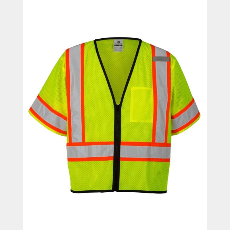 Unisex Class 3 Mesh Zippered Vest Thumbnail
