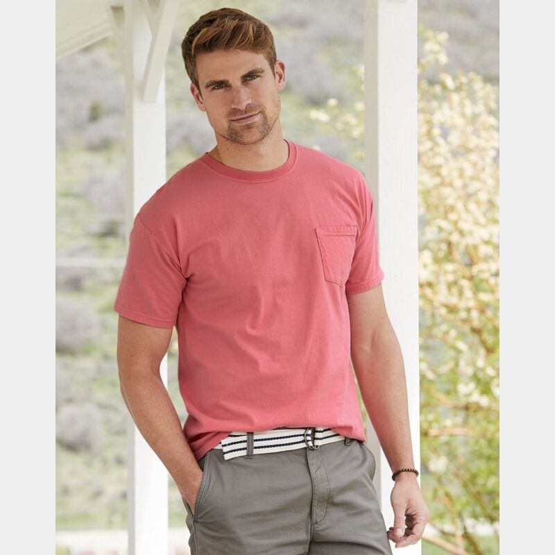 Unisex Garment-Dyed Pocket T-Shirt Thumbnail