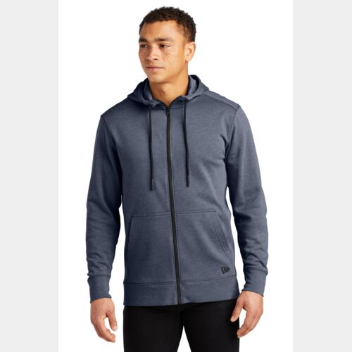 Tri Blend Fleece Full Zip Hoodie Thumbnail