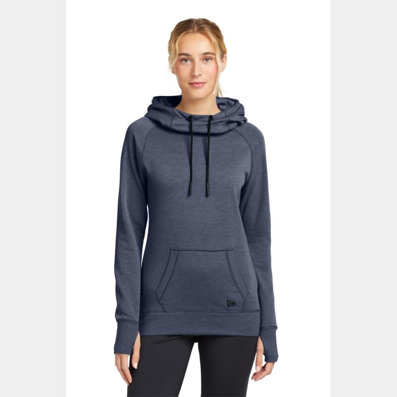 Women's Tri Blend Fleece Pullover Hoodie Thumbnail