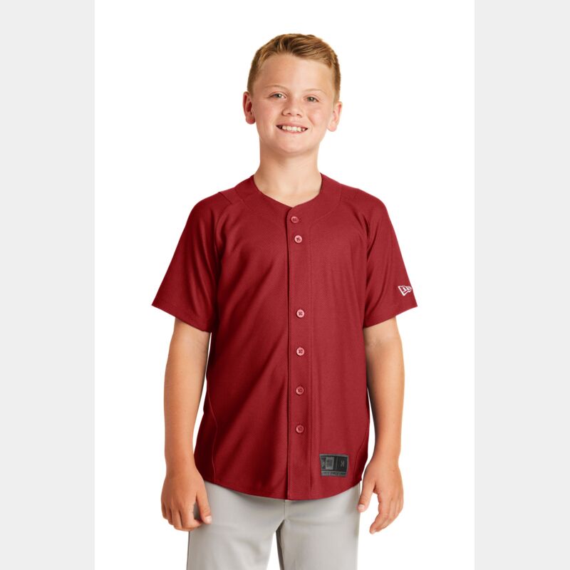 Youth Diamond Era Full Button Jersey Thumbnail