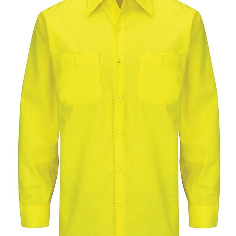 Men's Enhanced & Hi-Visibility Long Sleeve Work Shirt Thumbnail