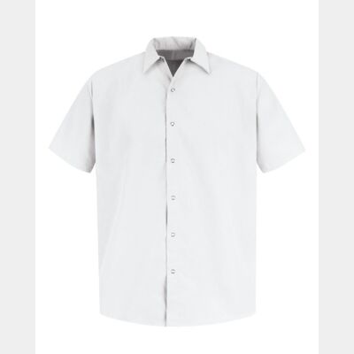 Men's Specialized Pocketless Polyester Work Shirt Thumbnail