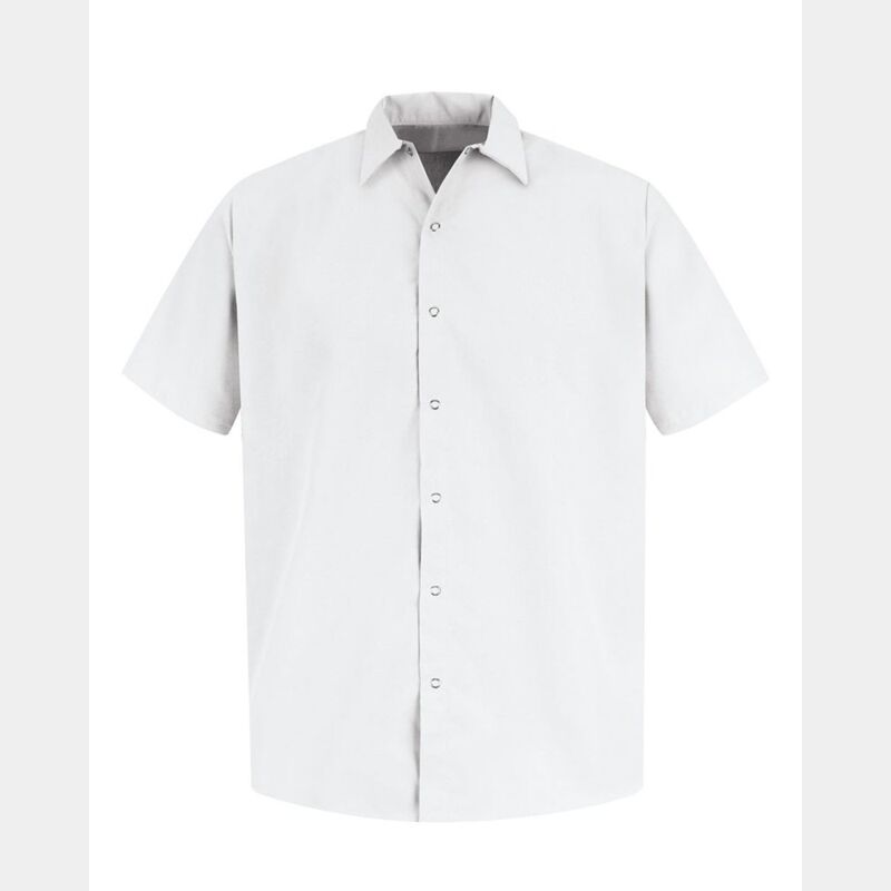 Men's Specialized Pocketless Polyester Work Shirt Thumbnail