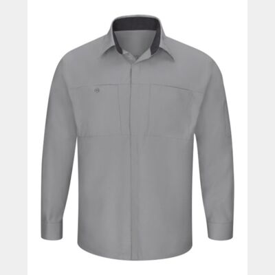 Men's Tall Performance Plus Long Sleeve Shirt with OilBlok Technology Thumbnail