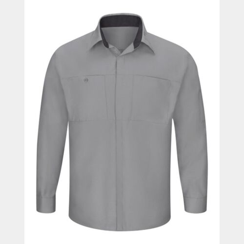Men's Tall Performance Plus Long Sleeve Shirt with OilBlok Technology Thumbnail