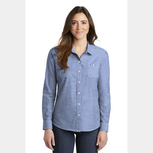 Women's Slub Chambray Shirt Thumbnail