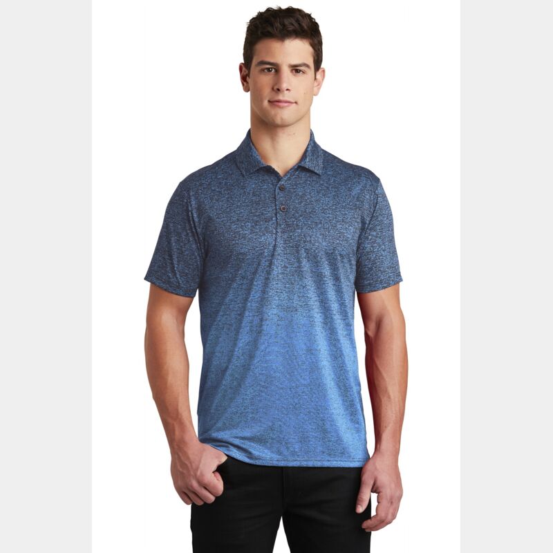 Ombre Heather Polo Thumbnail