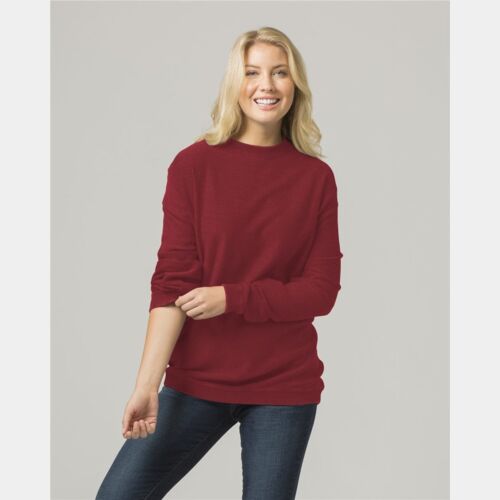 Unisex Corded Crewneck Sweatshirt Thumbnail