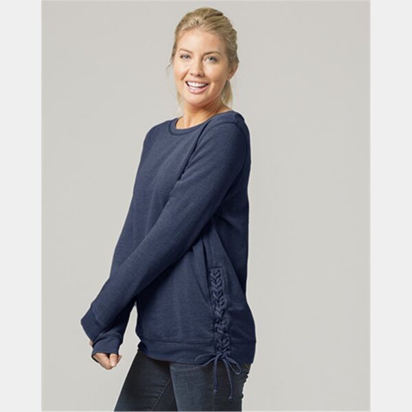 Women’s Enzyme-Washed Rally Crewneck Sweatshirt Thumbnail