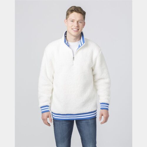 Unisex Varsity Sherpa Quarter-Zip Pullover Thumbnail