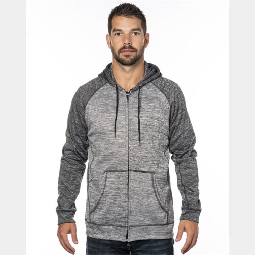 Men's Performance Raglan Full-Zip Sweatshirt Thumbnail