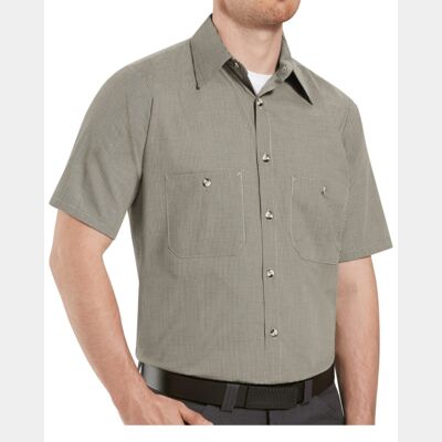 Men's Tall Premium Short Sleeve Work Shirt Thumbnail