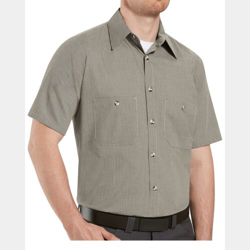 Men's Tall Premium Short Sleeve Work Shirt Thumbnail