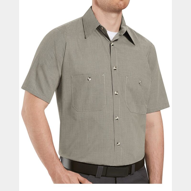 Men's Tall Premium Short Sleeve Work Shirt Thumbnail