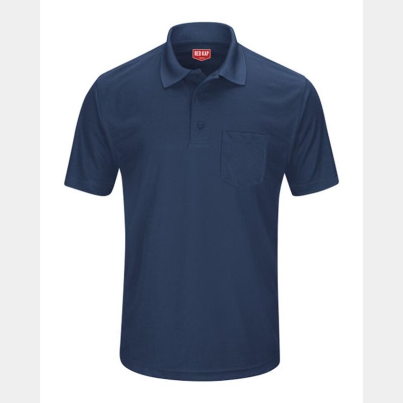 Men's Performance Knit Pocket Polo Thumbnail