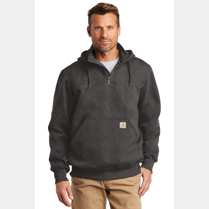 Rain Defender ® Paxton Heavyweight Hooded Zip Mock Sweatshirt Thumbnail