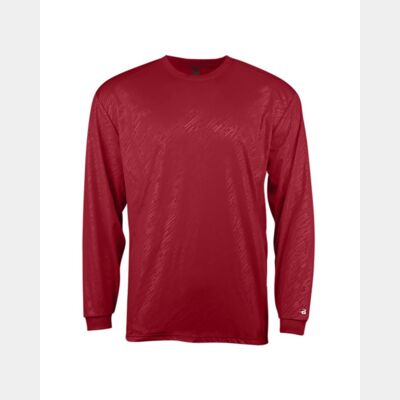 Youth Line Embossed Long Sleeve T-Shirt Thumbnail