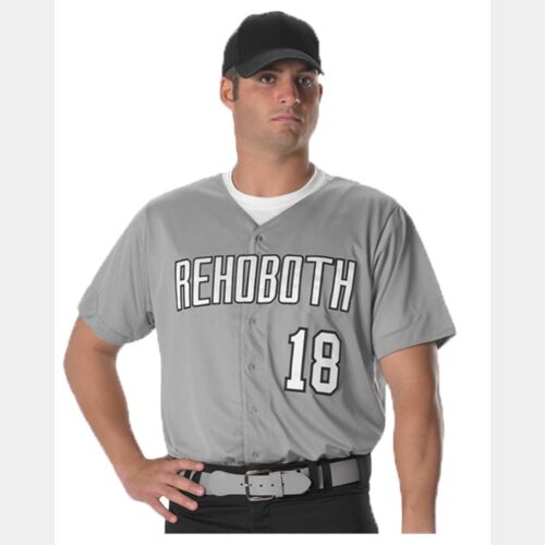 Men's Full Button Lightweight Baseball Jersey Thumbnail
