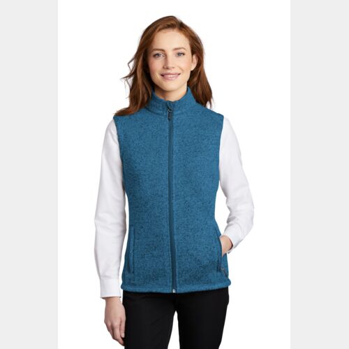Women's Sweater Fleece Vest Thumbnail