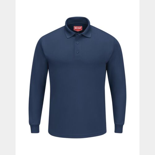 Men's Long Sleeve Performance Knit Polo Thumbnail