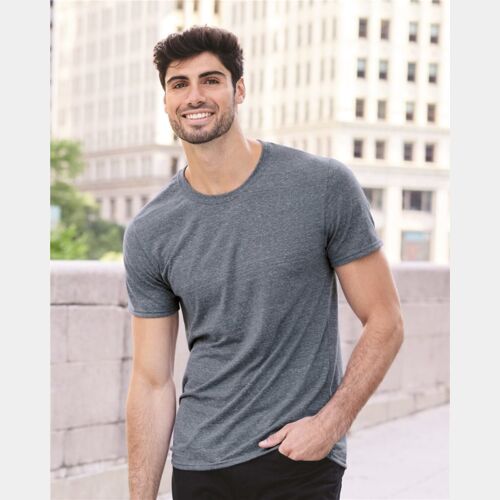 Unisex Snow Heather Jersey T-Shirt Thumbnail