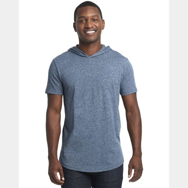 Unisex Mock Twist Hoodie T-Shirt Thumbnail