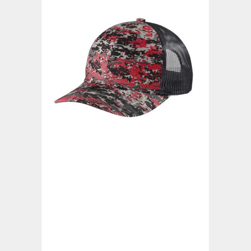 Digi Camo Snapback Trucker Cap Thumbnail