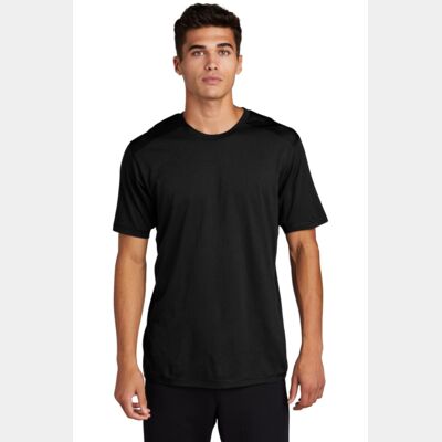 PosiCharge ® Tri Blend Wicking Draft Tee Thumbnail