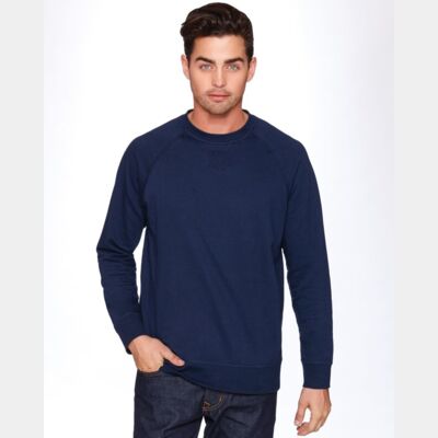 Unisex Laguna Raglan Crewneck Sweatshirt Thumbnail