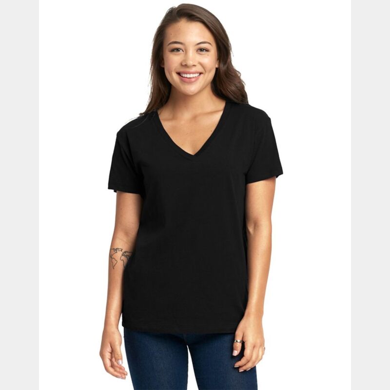 Women’s Cotton V-Neck T-Shirt Thumbnail