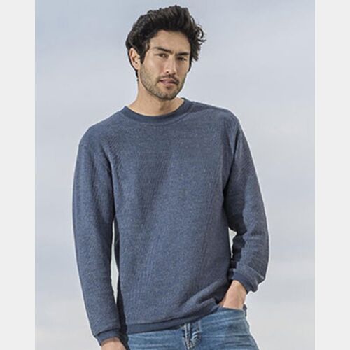 Unisex Corded Crewneck Sweatshirt Thumbnail