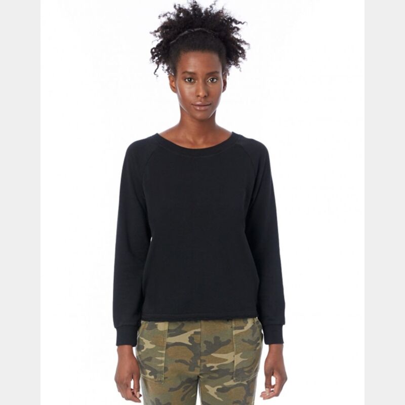 Women’s Lazy Day Mineral Wash French Terry Sweatshirt Thumbnail