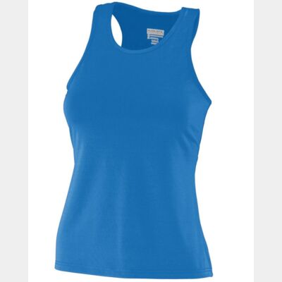 Women's Solid Racerback Tank Top Thumbnail