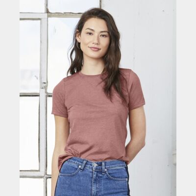 Women’s Relaxed Fit Heather CVC Tee Thumbnail