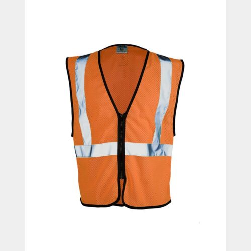 Unisex Zippered Mesh Economy Class 2 Vest Thumbnail