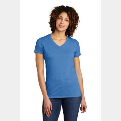 Women's Tri Blend V Neck Tee Thumbnail