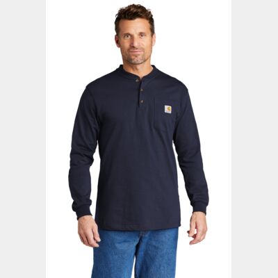 Long Sleeve Henley T Shirt Thumbnail