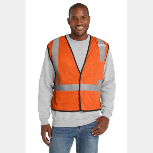 Ansi 107 Class 2 Economy Mesh One Pocket Vest Thumbnail