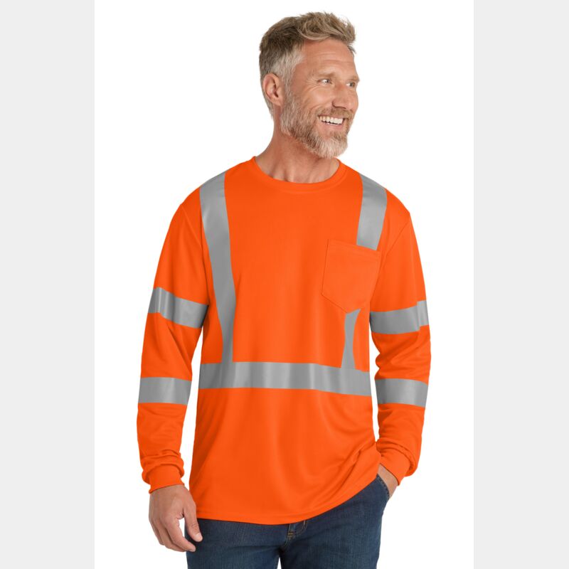 Ansi 107 Class 3 Mesh Long Sleeve Tee Thumbnail