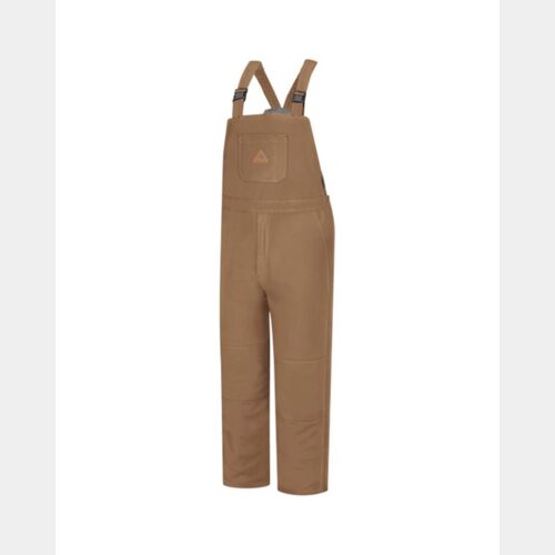 Brown Duck Deluxe Insulated Bib Overall - EXCEL FR® ComforTouch Tall Sizes Thumbnail