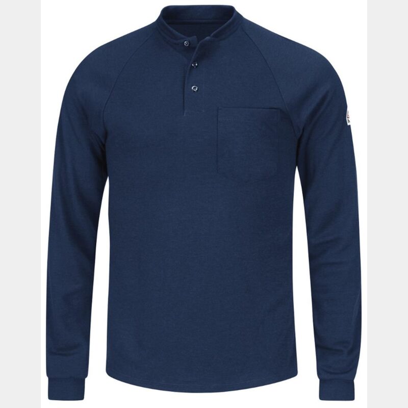 Men's Long Sleeve Henley Shirt- CoolTouch®2 Thumbnail