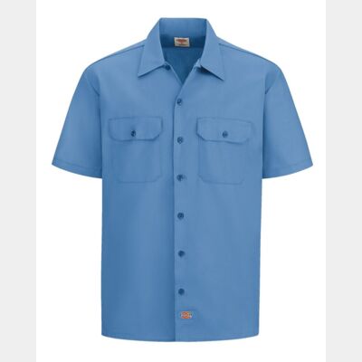 Men's Tall Short Sleeve Work Shirt Thumbnail