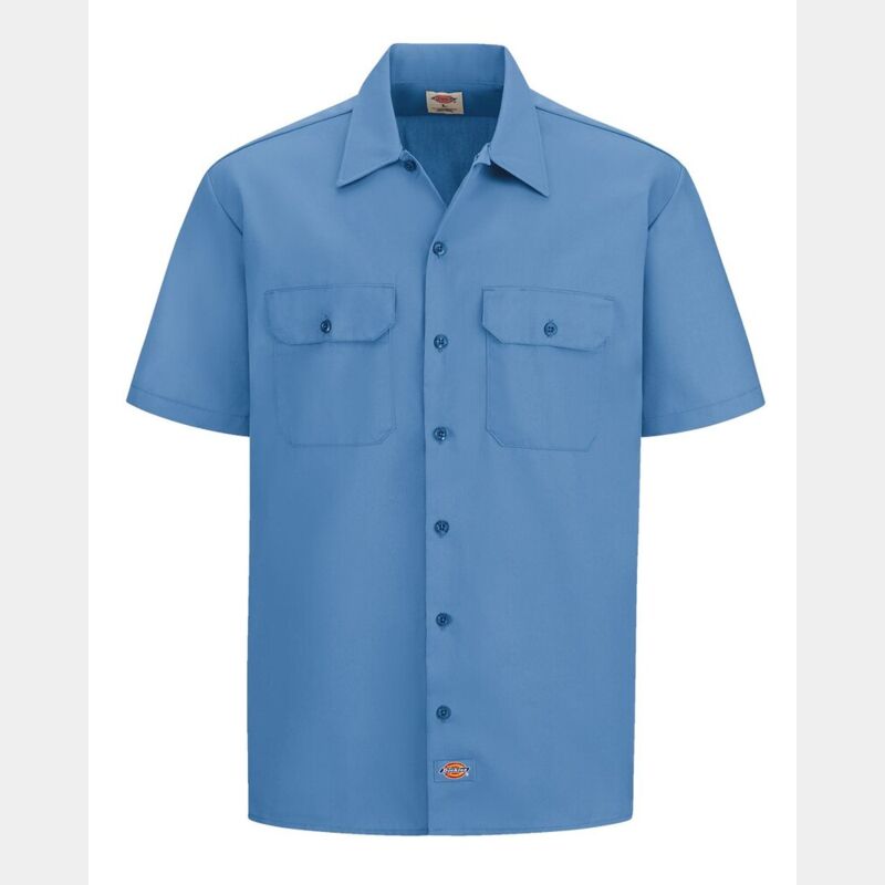 Men's Tall Short Sleeve Work Shirt Thumbnail