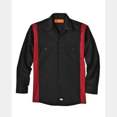 Men's Industrial Colorblocked Long Sleeve Shirt Thumbnail
