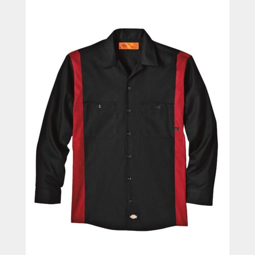 Men's Industrial Colorblocked Long Sleeve Shirt Thumbnail