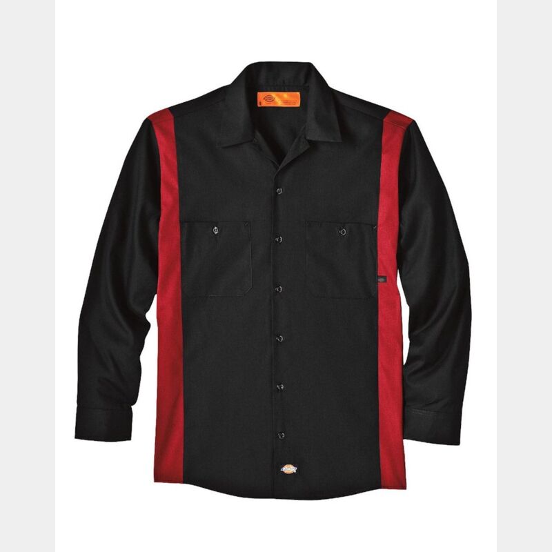 Men's Industrial Colorblocked Long Sleeve Shirt Thumbnail
