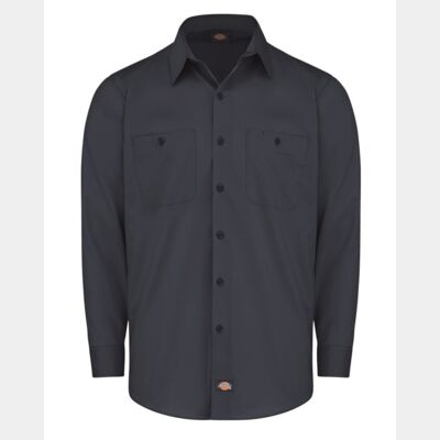 Men's Tall Industrial Worktech Ventilated Long Sleeve Work Shirt Thumbnail