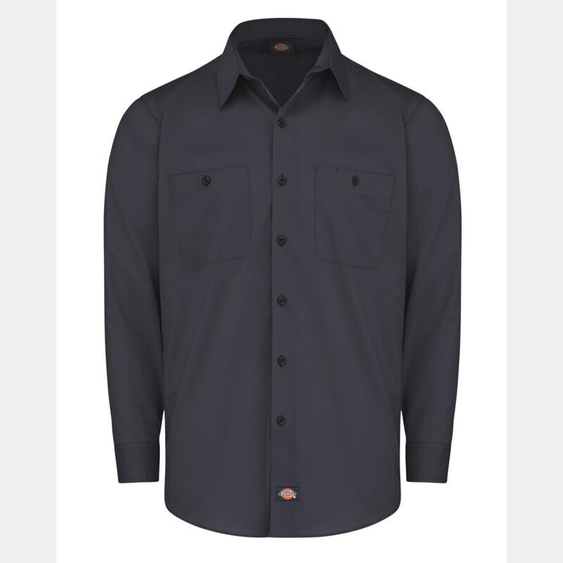 Men's Tall Industrial Worktech Ventilated Long Sleeve Work Shirt Thumbnail