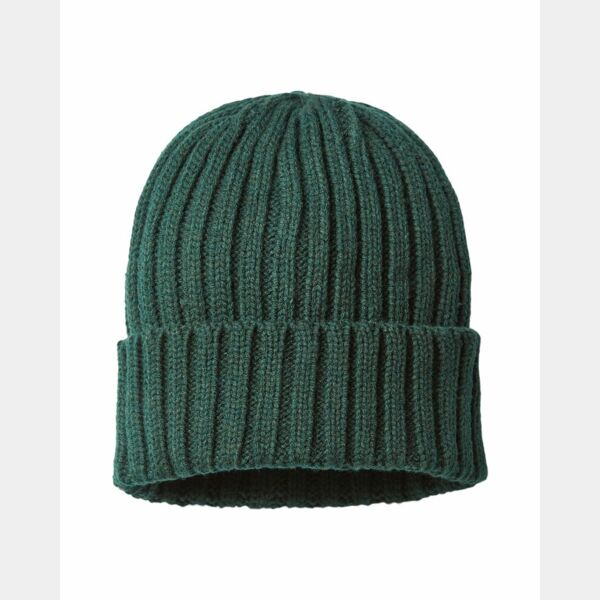 Sustainable Cable Knit Cuffed Beanie Thumbnail
